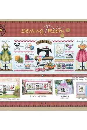 Bestseller Borduurpatroon Sewing Room - Soda Stitch
