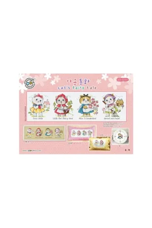 Speciale Aanbieding Borduurpatroon Cat's Fairy Tale - Soda Stitch