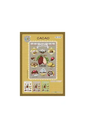 Borduurpatroon Cacao - Soda Stitch Goedkoop