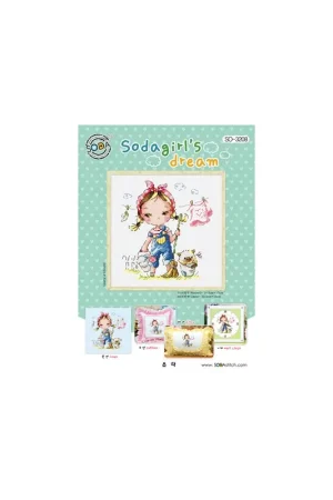 Borduurpatroon Sodagirl's Dream - Soda Stitch Nu Kopen