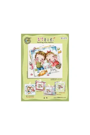 Borduurpatroon Getting into Memory - Soda Stitch Populair