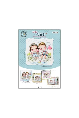 Speciale Aanbieding Borduurpatroon Our Wedding Photos - Soda Stitch