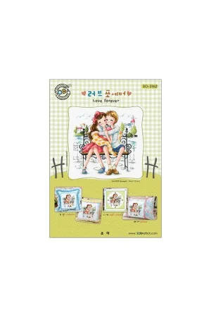 Populair Borduurpatroon Love Forever - Soda Stitch