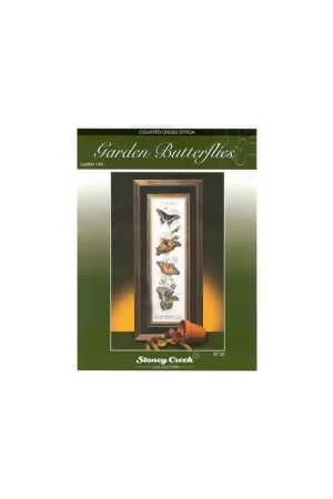 Borduurpatroon Garden Butterflies - Stoney Creek Direct Beschikbaar