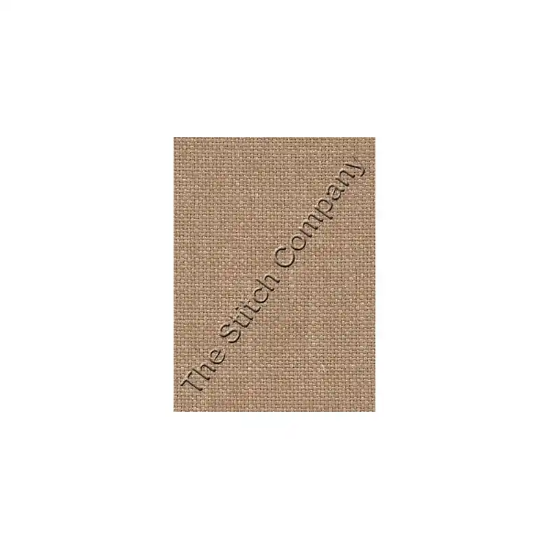 Nu Kopen Borduurstof Cashel Linnen 28 count - Light Mocha 140 cm - Zweigart