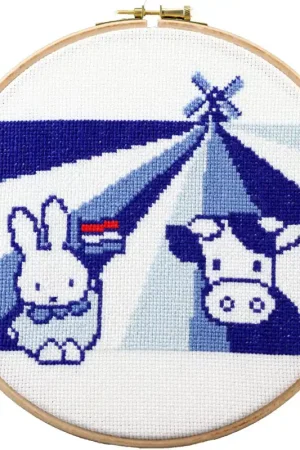 Gratis Retour Pako Nijntje Hollands landschap borduren (pakket)