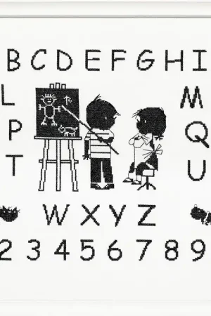 Betaalbaar Pako Jip & Janneke ABC borduren (pakket)