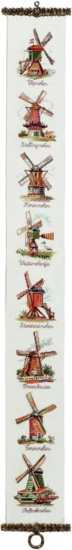 Dagaanbieding Pako Schellekoord Hollandse molen borduren (pakket)