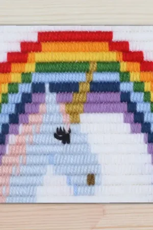 Pako Eenhoorn - Unicorn borduren voor kinderen (pakket) Beperkt Aanbod