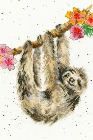 Beperkt Aanbod Hannah Dale Hanging Around borduren (pakket)