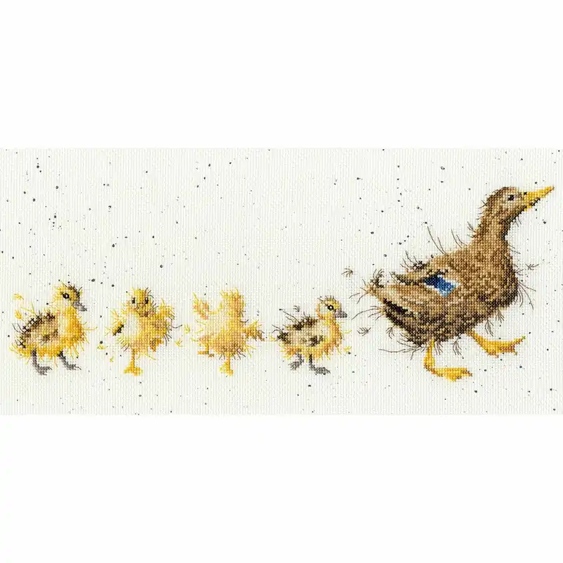 Snelle Levering Hannah Dale Mother Duck borduren (pakket)