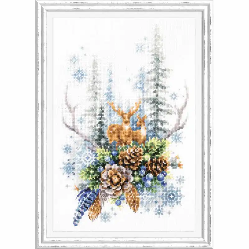 Magic Needle Winter Forest Spirit borduren (pakket) 200-017 Beperkte Voorraad