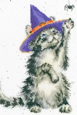 Actieprijs Bothy Threads Hannah Dale The Witch's Cat borduren XHD105