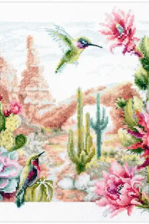 Betaalbaar Magic Needle Wild West Flowers borduren (pakket) 550-758