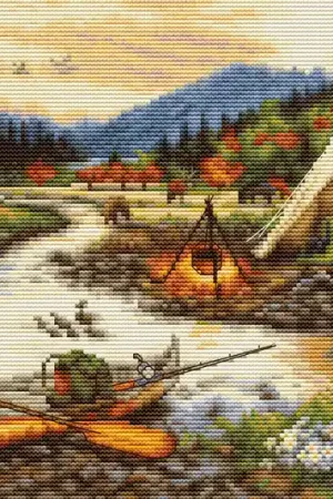 Snelle Levering Luca-S Gold Creek borduurpakket BU5021