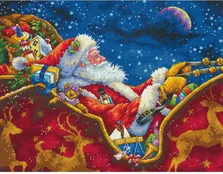 Dimensions Santa's Midnight Ride 70-08934 Op = Op