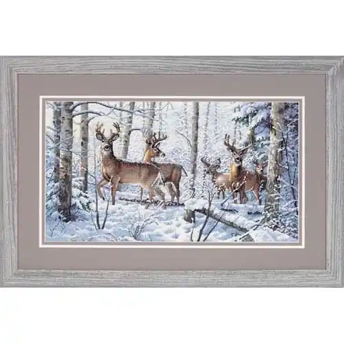 Dimensions Woodland Winter35130 Uitverkoop