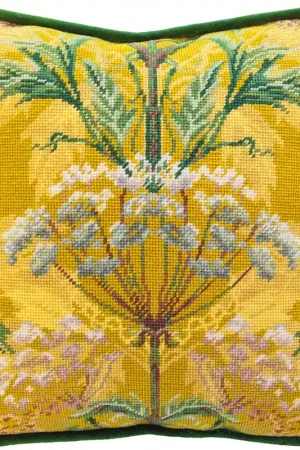 Aanbieding Bothy Threads April Mawhinney Toxic Hemlock Petit Point kussen borduren (pakket) TAM3