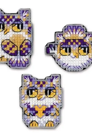 Finale Uitverkoop RIOLIS Owlets 2081 borduren (pakket) **