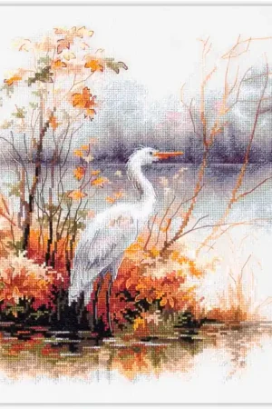 Bestel Nu Magic Needle White Heron 070-009 borduren (pakket)