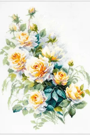 Magic Needle The Queen of Flowers 070-008 borduren (pakket) Nu Kopen