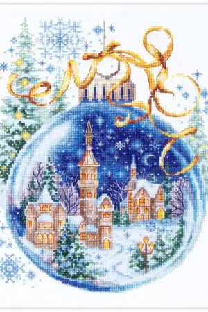 Weekendaanbieding Magic Needle Christmas Bauble 070-037 borduren (pakket)