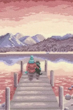 Populair Bothy Threads Lucy Pittaway A Pawfect Place By The Water XLP21 borduren (pakket)