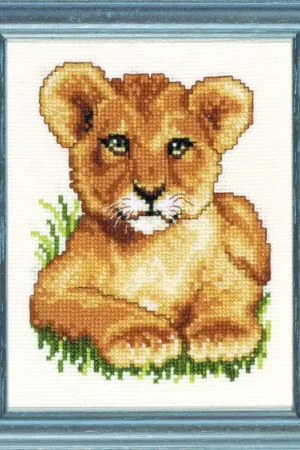 Pako Jong Leeuwtje 210.846 borduren (pakket) Gecertificeerd
