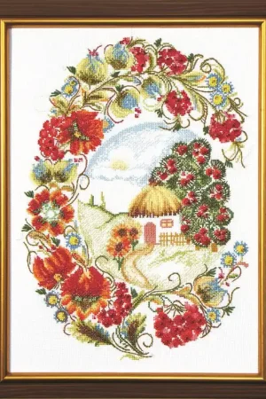 Veilige Betaling Momentos Mágicos M-209 Viburnum painting borduren (pakket)