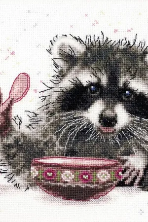 Gecertificeerd Momentos Mágicos M-527 Raccoon borduren (pakket) **