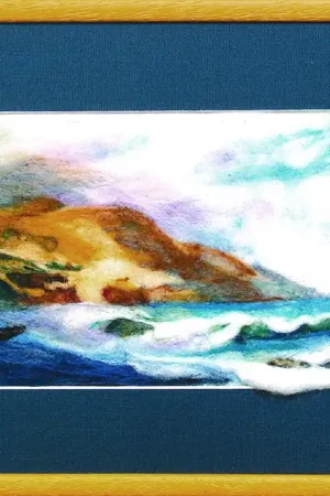 Betrouwbaar Momentos Mágicos B-65 Sea landscape Naaldvilt pakket