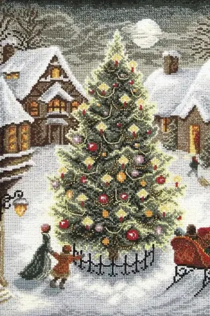 Betaalbaar Momentos Mágicos M-401 Christmas tree of wishes borduren (pakket)