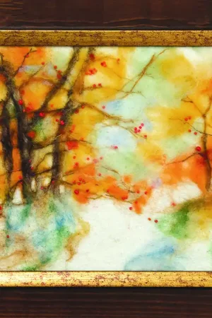 Gereduceerde Prijs Momentos Mágicos B-73 Autumn light Naaldvilt pakket