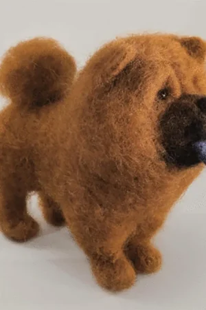 Snelle Levering Momentos Mágicos B-147 Chow-chow Naaldvilt pakket