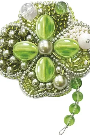 Beperkte Voorraad Momentos Mágicos BP-186 Symbol of luck Broche maken (pakket)