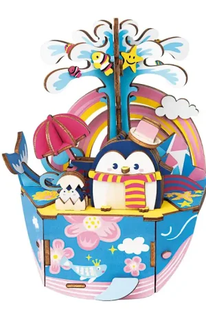 Premium Ocean Park muziekdoos bouwpakket