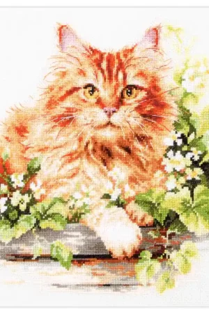 Bestseller Magic Needle The Ginger Cat 070-022 borduren (pakket)