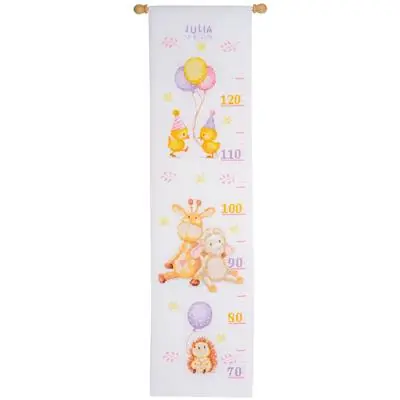 Direct Verzonden Vervaco Groeimeter Dierenfeestje PN-0203306 borduren pakket