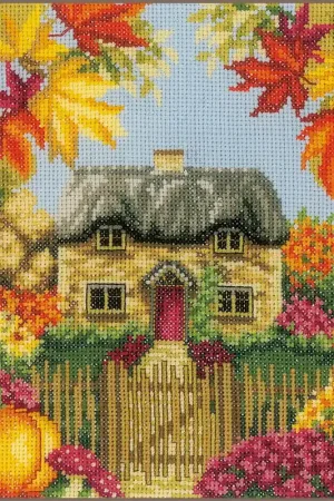 Gereduceerde Prijs Vervaco 4 Seizoenen Herfst borduren (pakket) PN-0203187