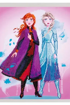 Disney Frozen II Elsa en Anna Diamond Painting ** Must-Have