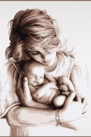 Betrouwbaar Vervaco Moeder en Kind Limited Edition borduren PN-0178925