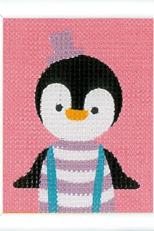 Vervaco Penelope kit Penelope kit Pinguin 4 Kids PN-0200750 Dagaanbieding