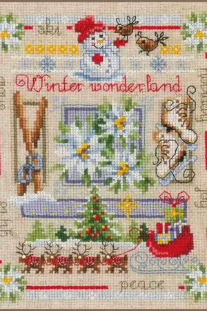 Vervaco Winter borduren (pakket) PN-0146390 Hoge Kwaliteit