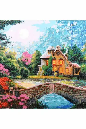 Vervaco Huis in tuin iPaint & Dot PN-0196949 Shop Nu