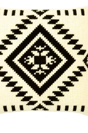 Betrouwbaar Vervaco Etnisch zwart ecru Kruissteekkussen pakket PN-0179014
