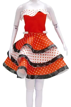 Premium Vervaco Making Couture Outfit kit Maggy Flamenco Dress Your Doll PN-0164625