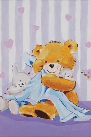Laatste Kans Vervaco Beertje met dekentje Schilderen op nummer PN-0194389