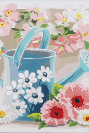 Gecertificeerd Vervaco Gietertje met bloesem Schilderen op nummer PN-0194391