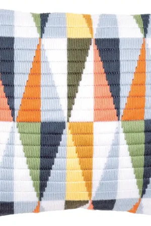 Vervaco Spansteekkussen kit Driehoeken Gereduceerde Prijs