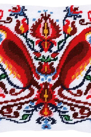 Vervaco Penelope Felix Kruissteekkussen pakket La Maison Victor PN-0168344 ** Finale Uitverkoop